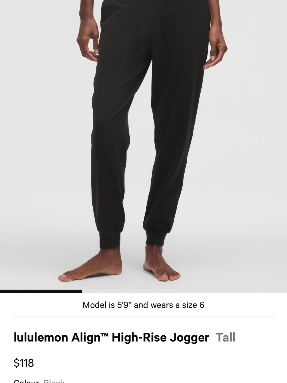 lululemon athletica Align™ High-Rise Jogger - Black